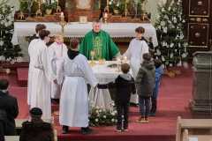 Dětská mše - společná modlitba Otčenáš Dětská mše - společná modlitba Otčenáš