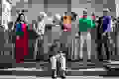 Dokončení Mariánského sloupu 21