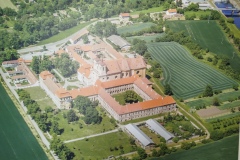 Klášter Benediktinů z dronu