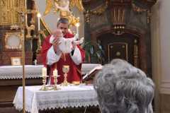 Křest při mši svaté