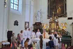 Potáborová nedělní mše svatá 1 Potáborová nedělní mše svatá 1