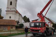 Výměna kotle na faře