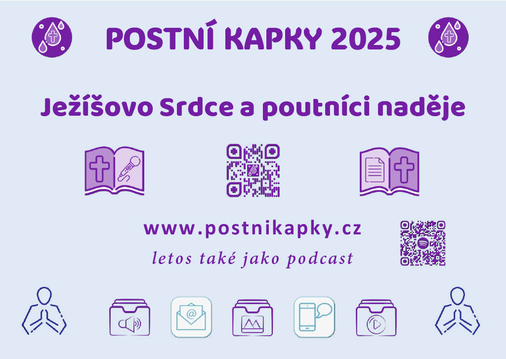 Plakát - fialové ikony