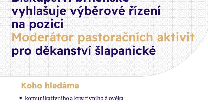 Plakát - výběrové řízení