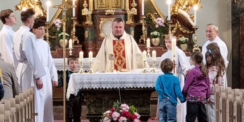 Dětská mše v Modřicích