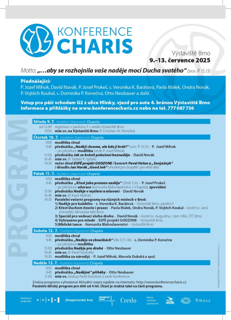 Plakát - logo Charis