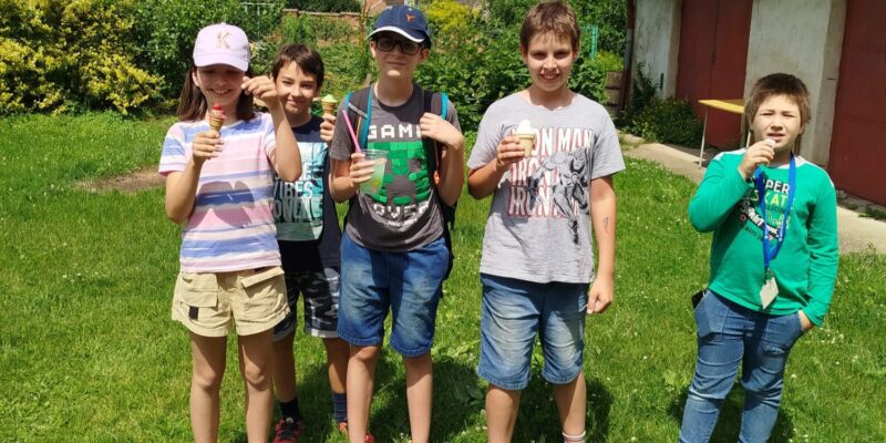 Děti - společná foto