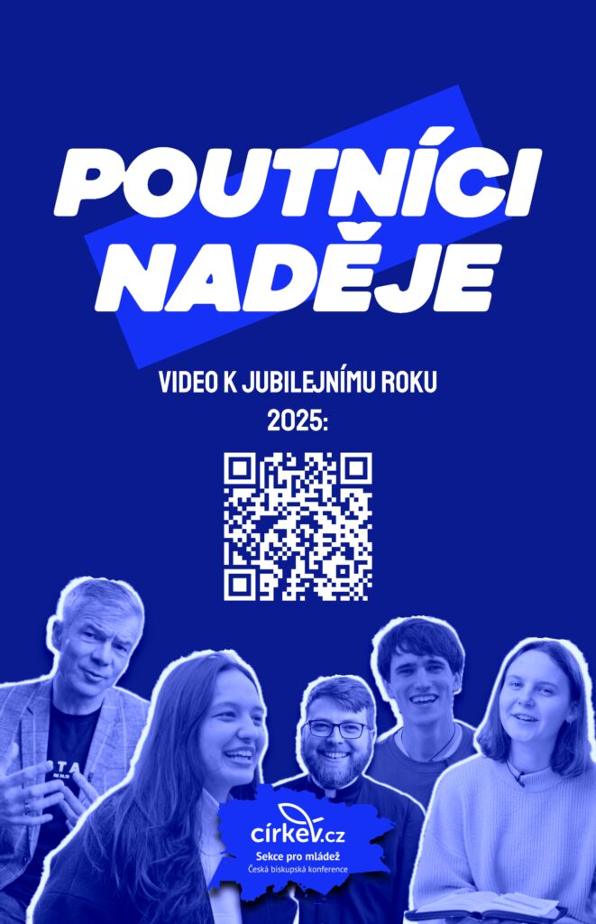 Plakát - lidi v modrém filtru