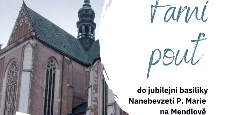 Plakát - basilika na Mendláku