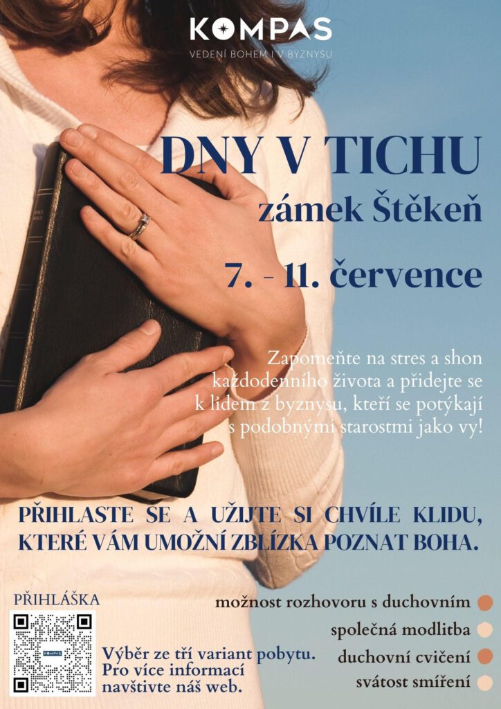Plakát - žena s Biblí