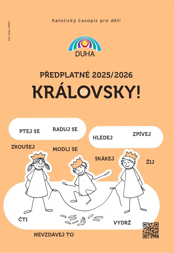 Plakát - časopis Duha