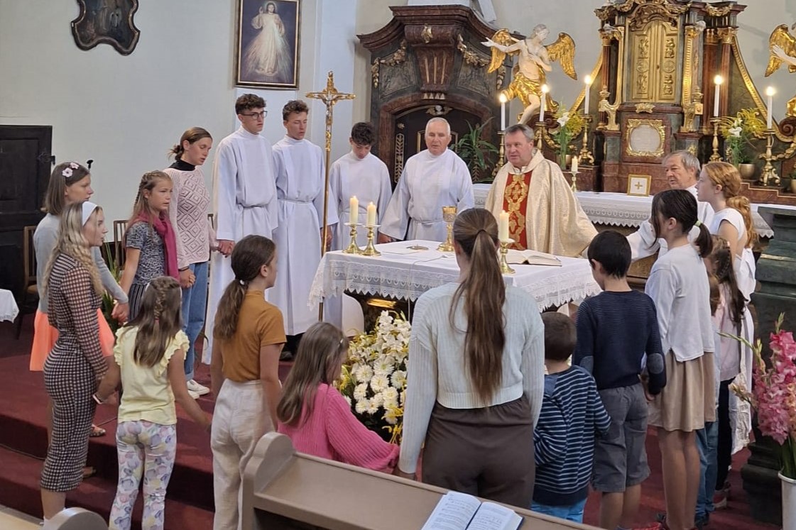 Potáborová nedělní mše svatá