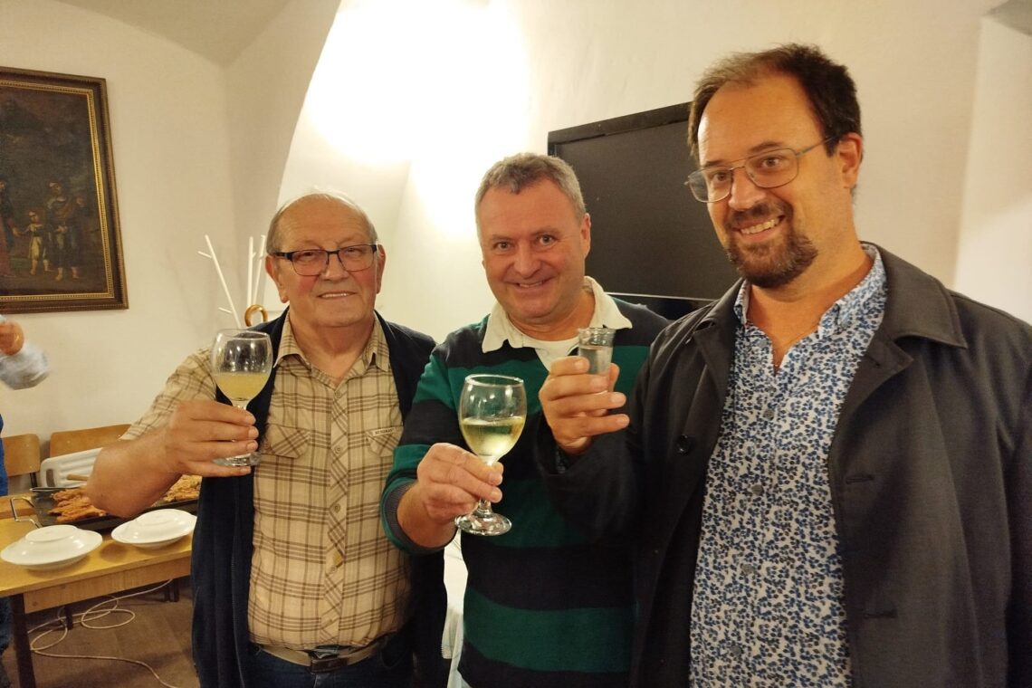 Oslava narozenin Josefa Krejčí