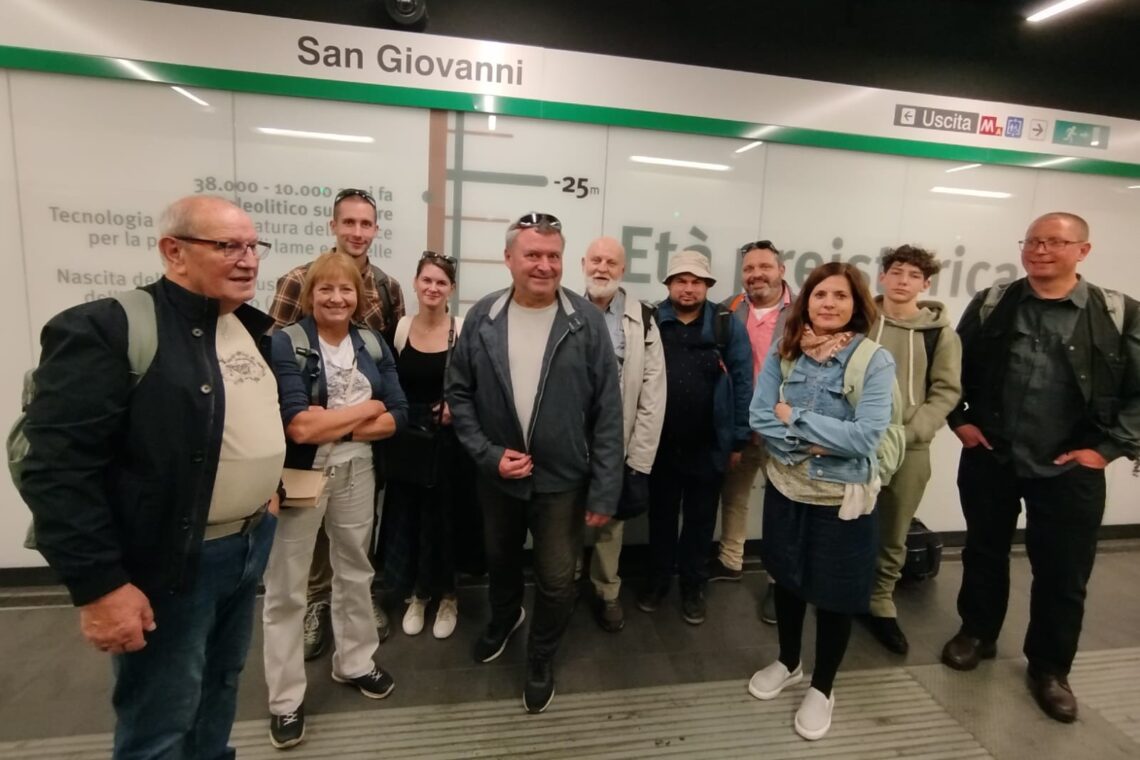 Pouť do Říma říjen