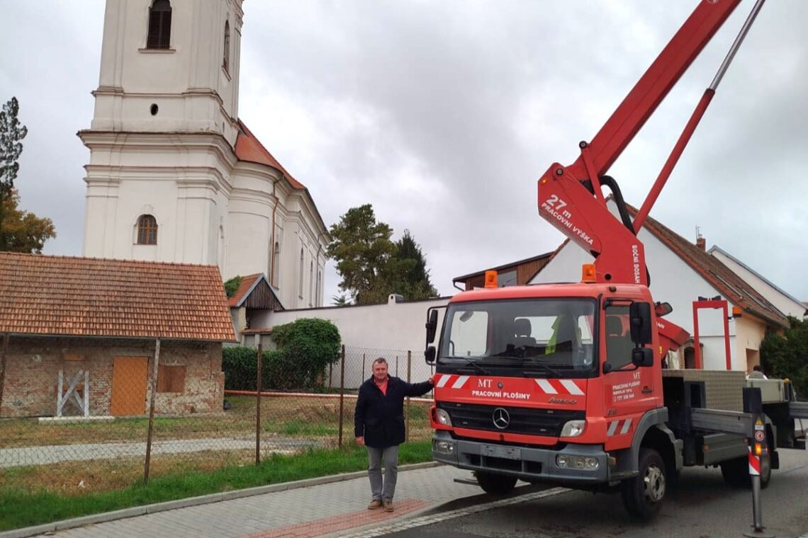 Výměna kotle na faře
