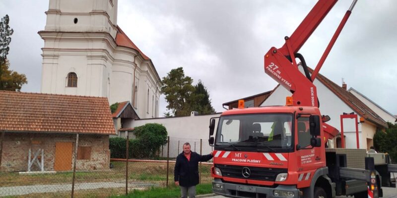 Výměna kotlu na faře