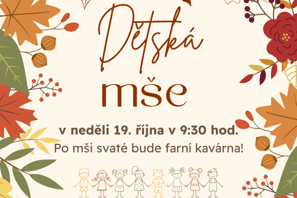 Dětská mše v říjnu
