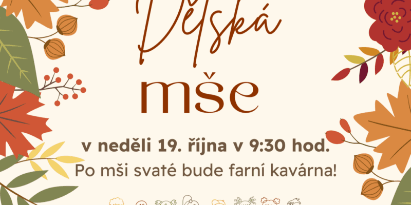 Plakát - barevné listí kolem stránky