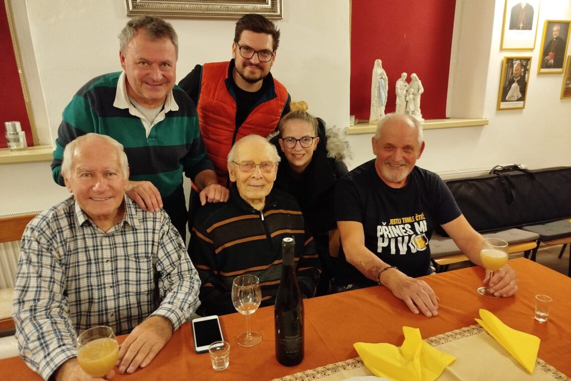 Oslava 98 let Františka Šedého