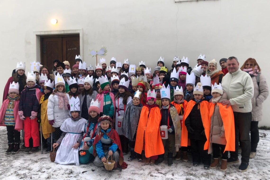 Tříkrálová sbírka v Modřicích