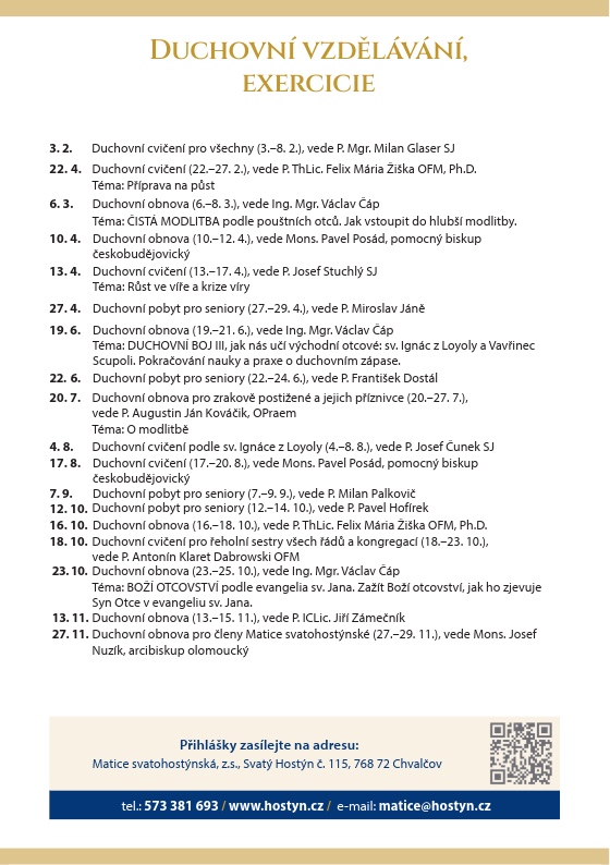 PLakát - poutě Hostýn 2026