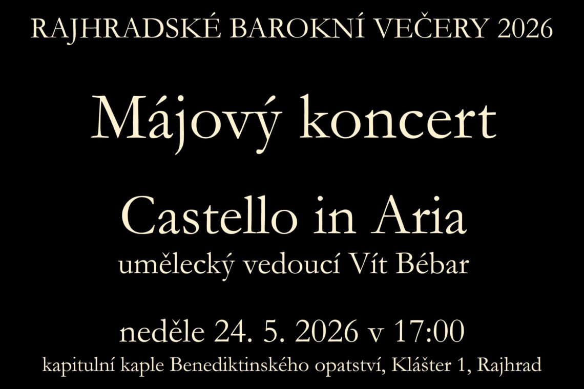 Májový koncert v Rajhradě