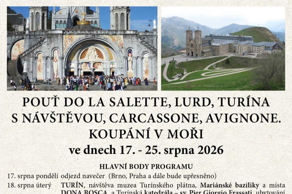 Pouť do Lurd a Turína