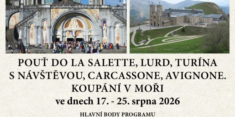 Pouť do Lurd a Turína