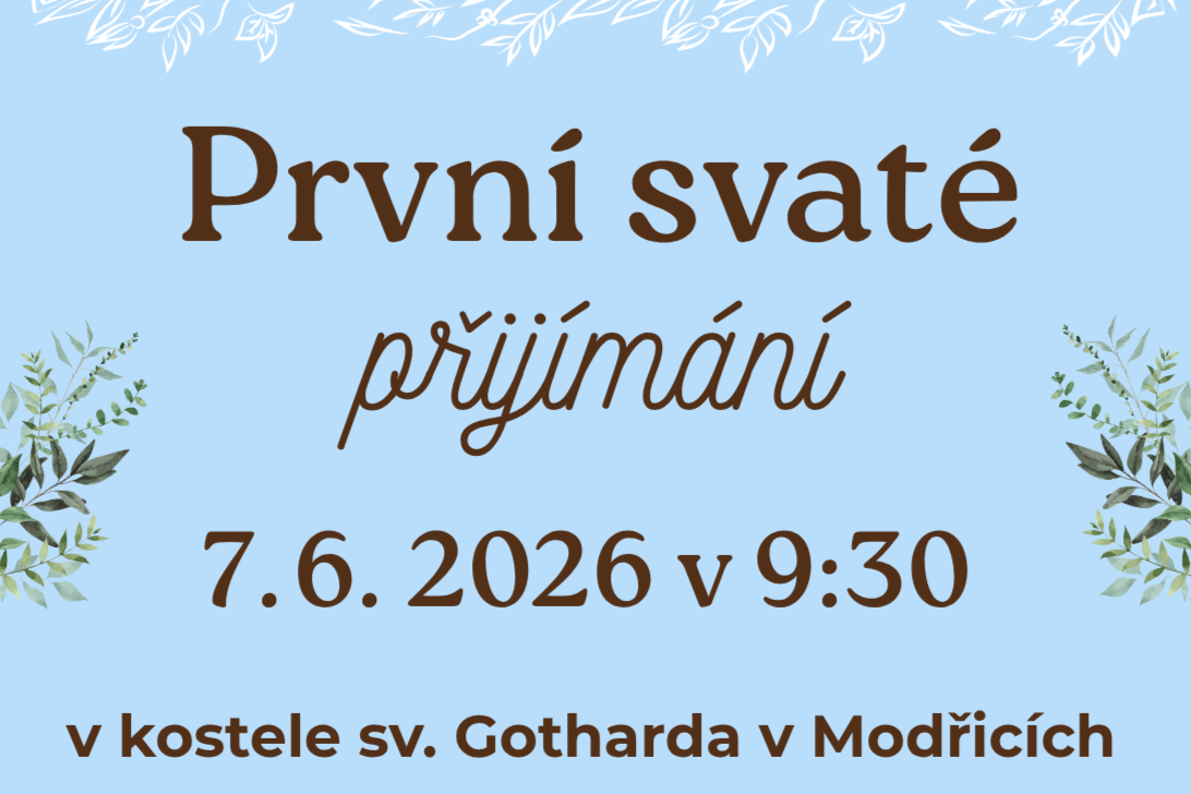 První svaté přijímání
