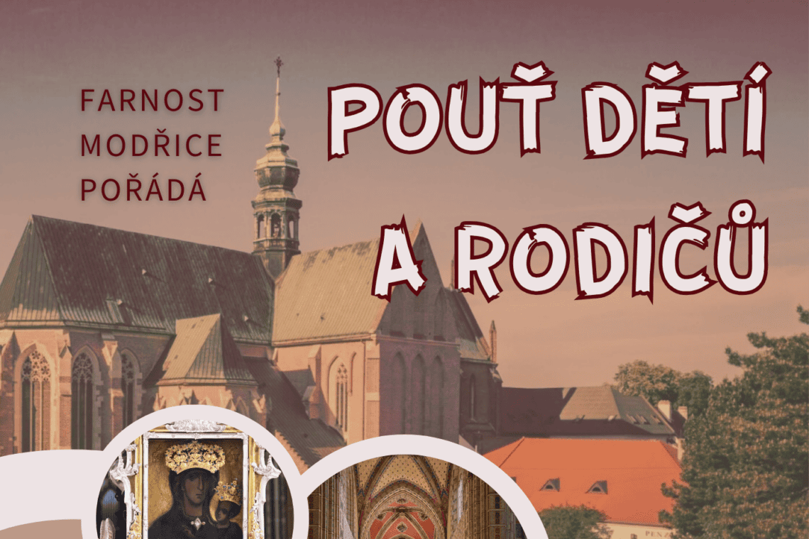 Pouť dětí a rodičů na Staré Brno